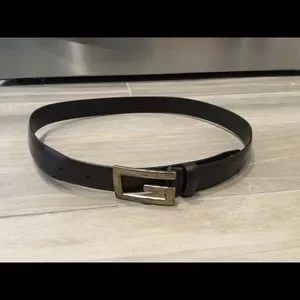 Gucci | Accessories | Gucci Vintage Logo Dark Brown Leather  display picture 2